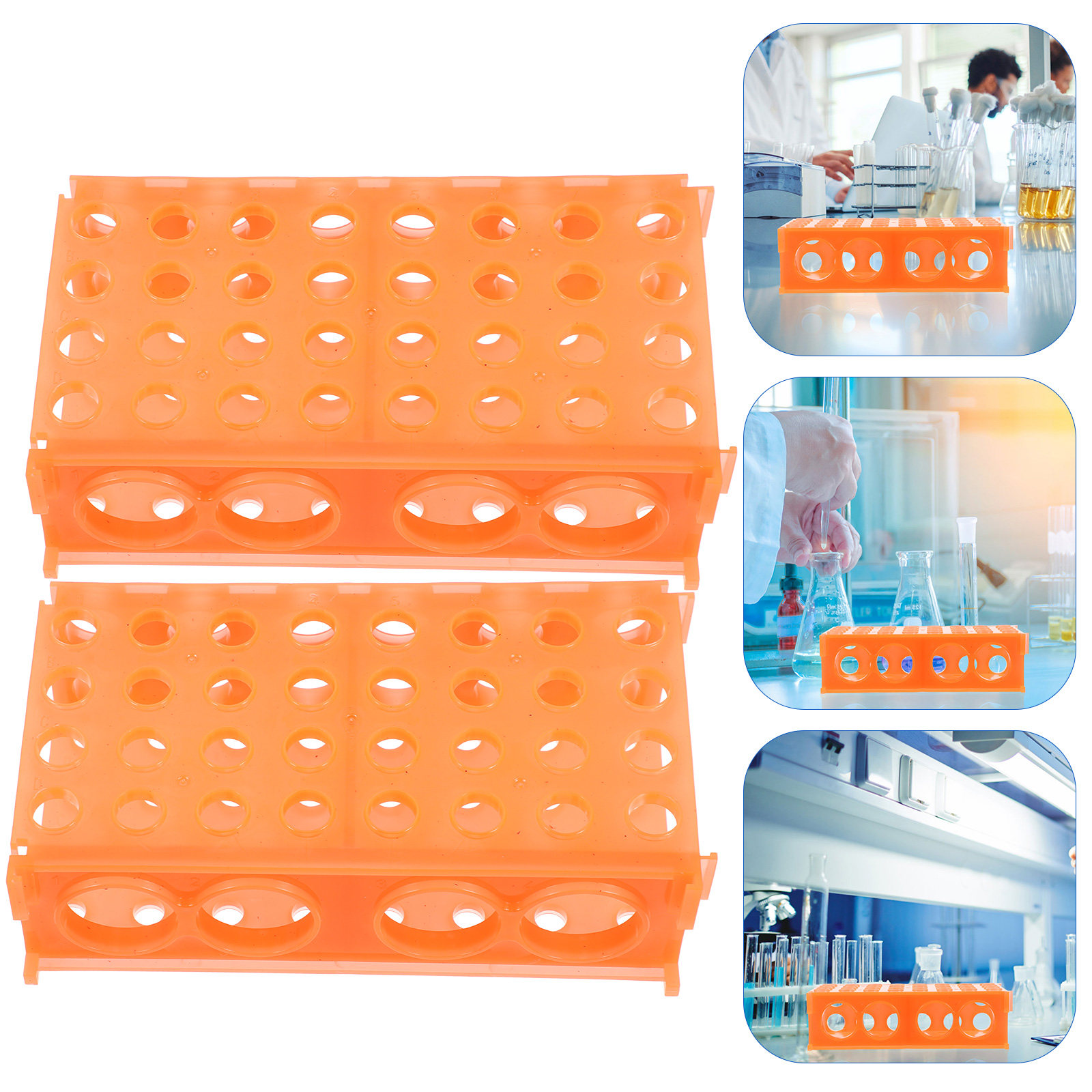 Centrifuge Tube Rack - 2 pièces de support pour tubes