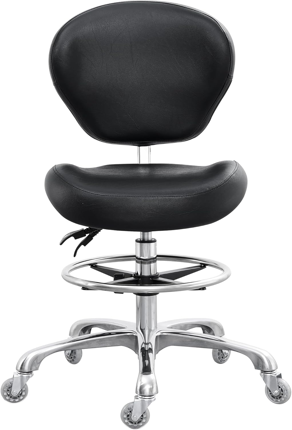 Medical Lab Chair - Chaise de dessin technique avec dossier