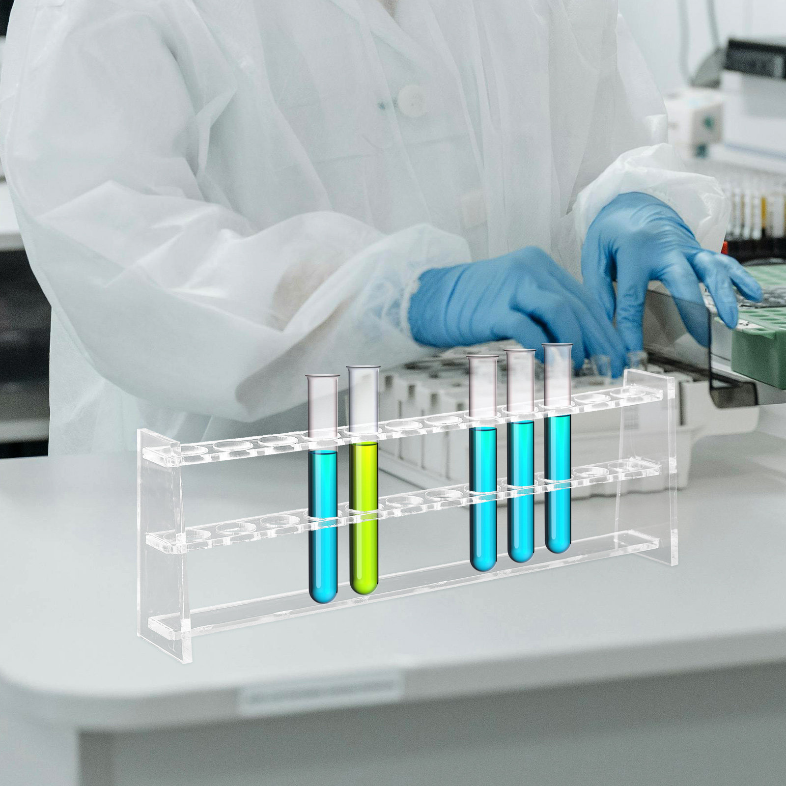 Support de laboratoire en acry - Centrifuge Tube Rack avis et prix