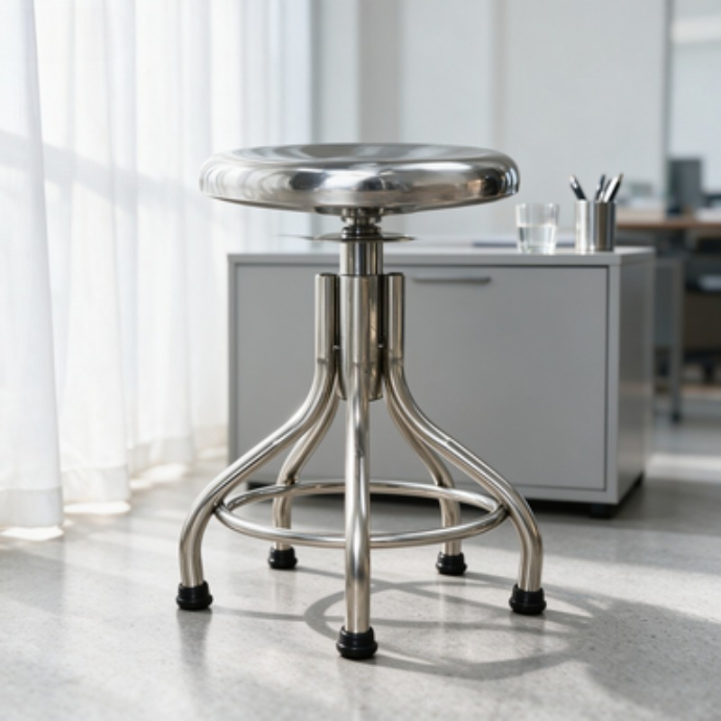 Tabouret rond pivotant en acie - Medical Lab Chair avis et prix