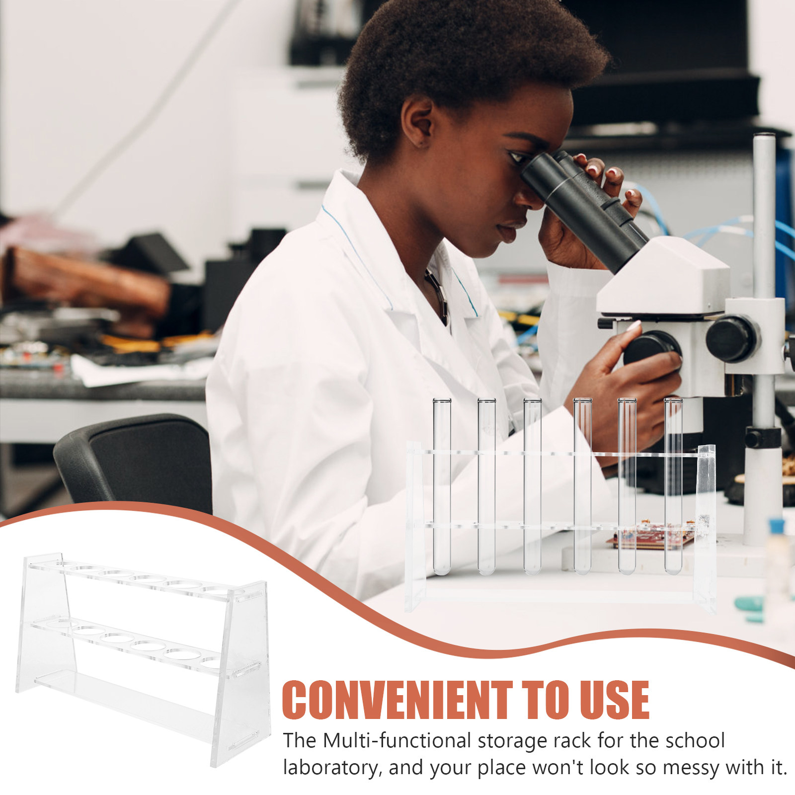 Support en acrylique pour tube - Centrifuge Tube Rack avis et prix